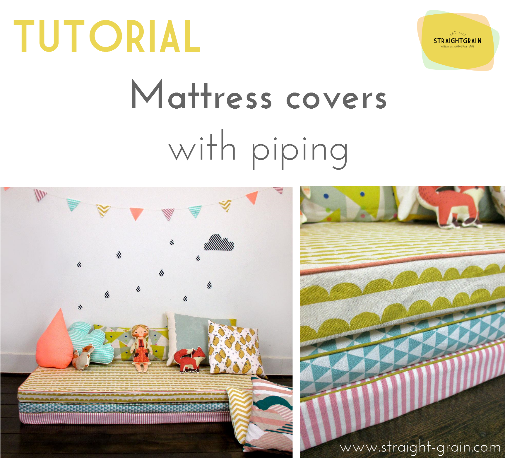 How to Sew a DIY Mattress Cover –  Blog